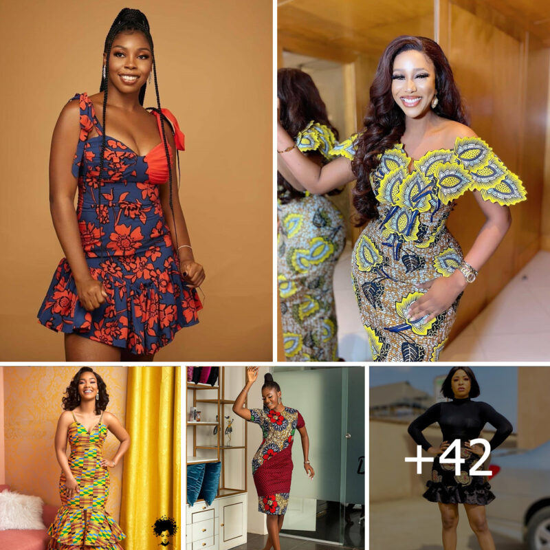 42 PHOTOS: Ankara Dresses Styles for Ladies