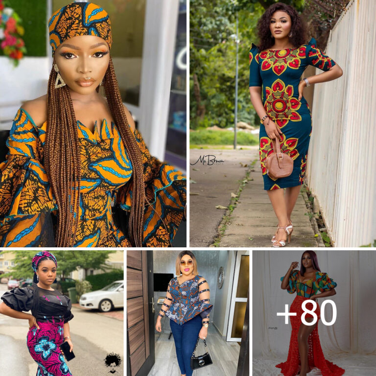 80 PHOTOS: Simple Ankara Dresses For Ladies