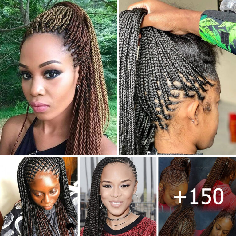 150 PHOTOS: Cute Knotless Braids For Ladies