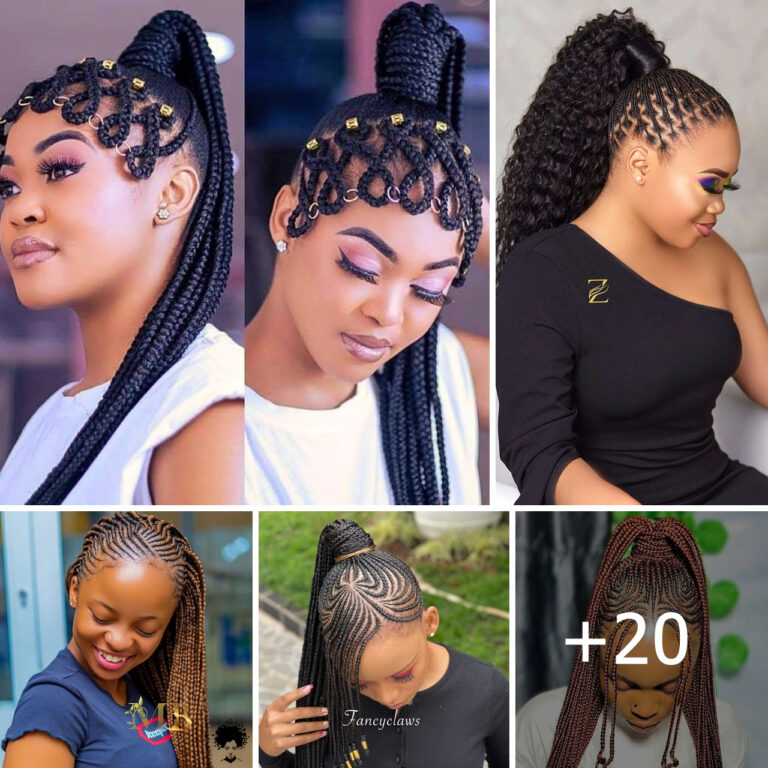 20 PHOTOS: Premium Braided Ponytail Hairstyles