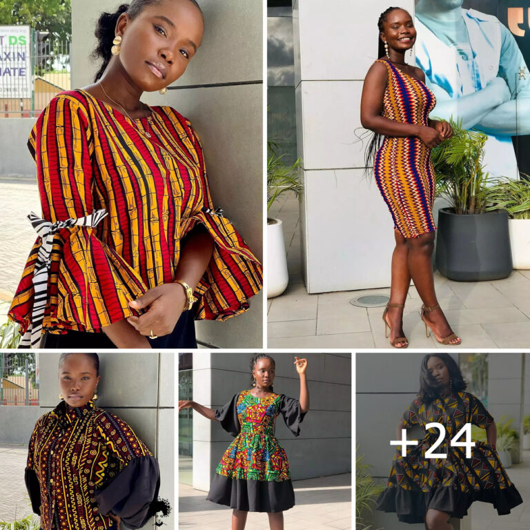 +24 PHOTOS: Stunning Ankara Outfits For Classy Women