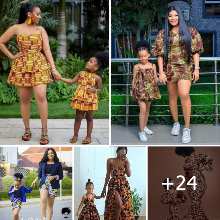 24 PHOTOS: Awesome Mother-Daughter Matching Outfits Ideas