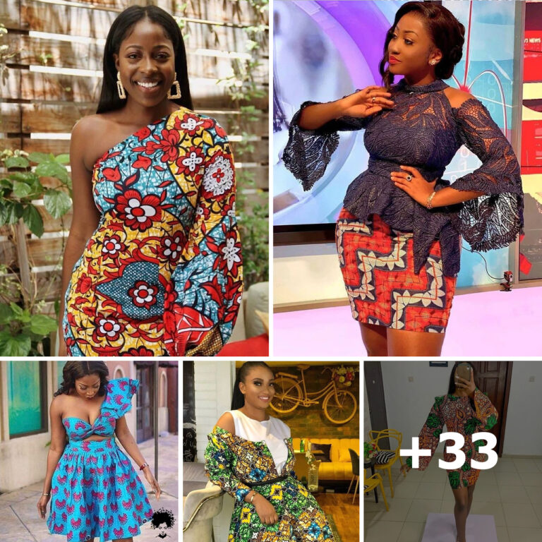 33 PHOTOS: Beautiful Ankara Dresses For Stylish Ladies
