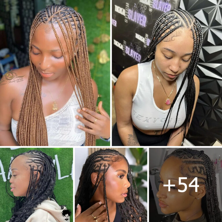 50 Flip Over Fulani Braids Hairstyles For 2024