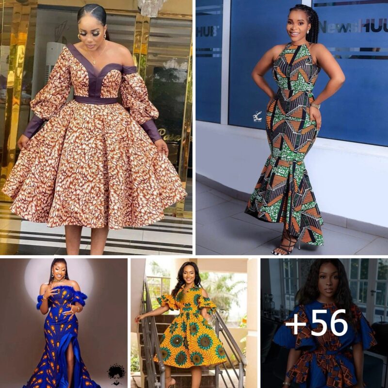 56 PHOTOS: Ankara Dresses That Bring Out Your Inner Queen