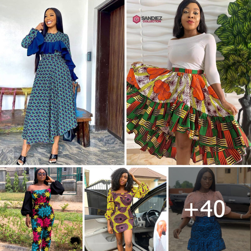 40 PHOTOS: Beautiful Ankara Dresses For Women