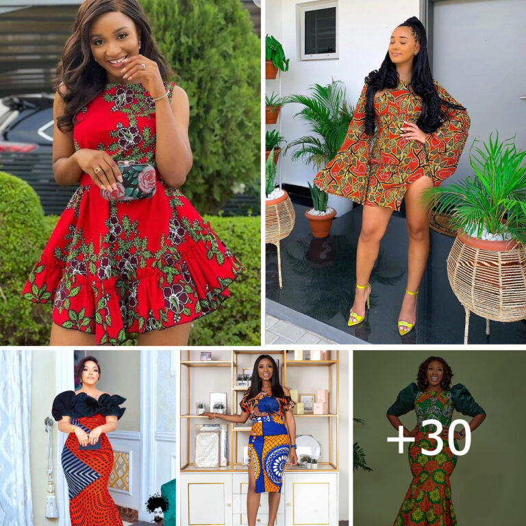 30 PHOTOS: Exclusive Ankara Outfits For 2025