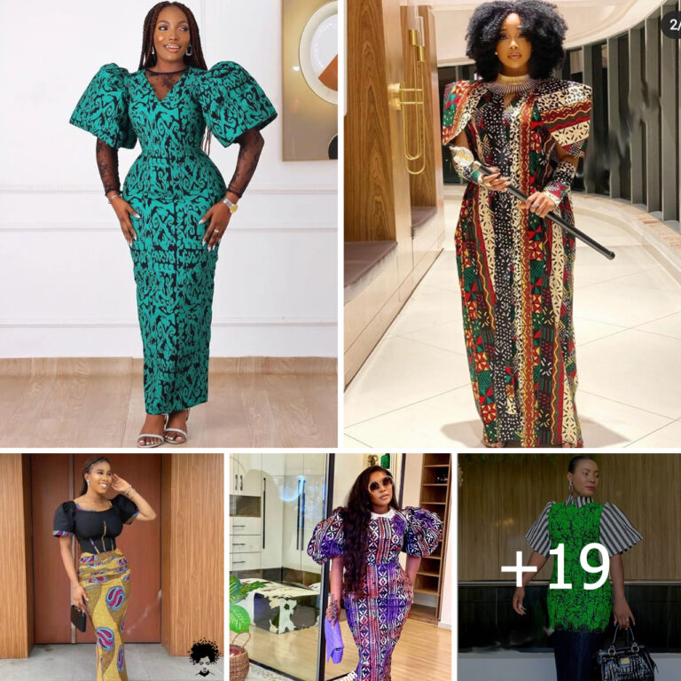 19 PHOTOS:  Fascinating Ankara Styles