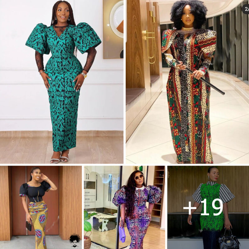 19 PHOTOS:  Fascinating Ankara Styles