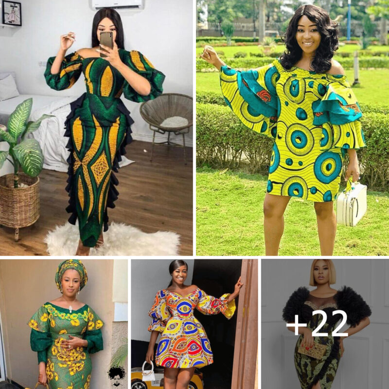 +22 PHOTOS: Stylish Ankara Outfits For Women