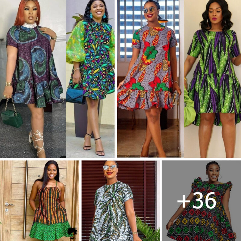 36 PHOTOS: Ankara Circle Dress Styles
