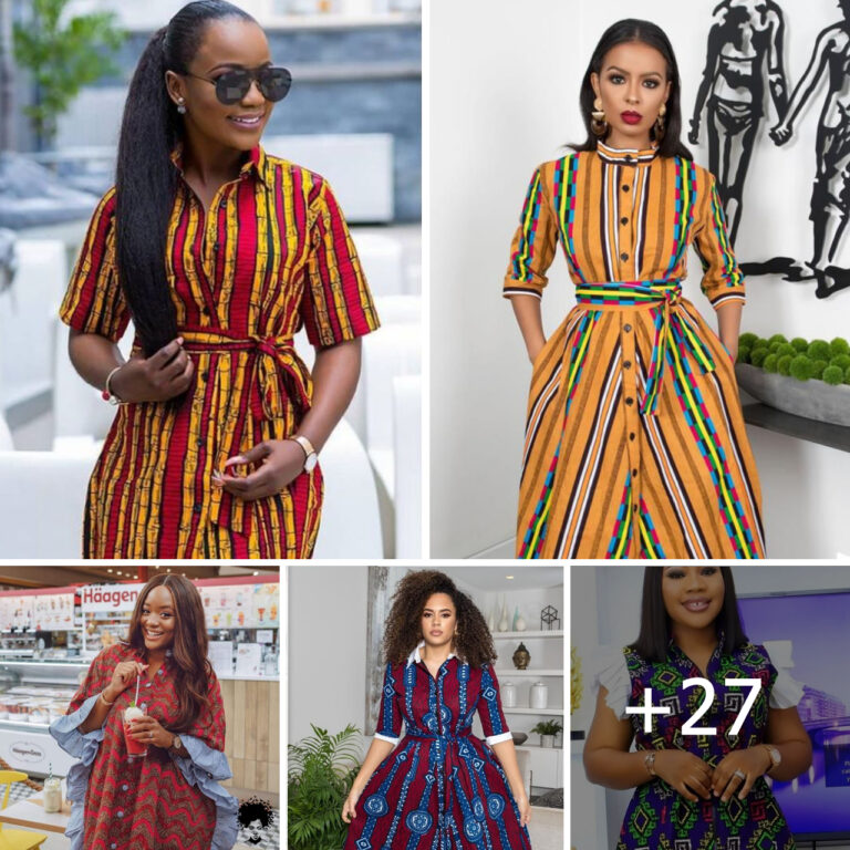 27 PHOTOS: Trendy Shirt Dress Styles Inspirations