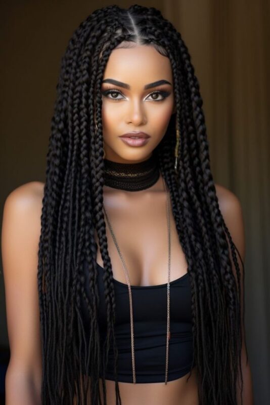 21 Ideas for Summer Hairstyles for Women with Braids 2024
