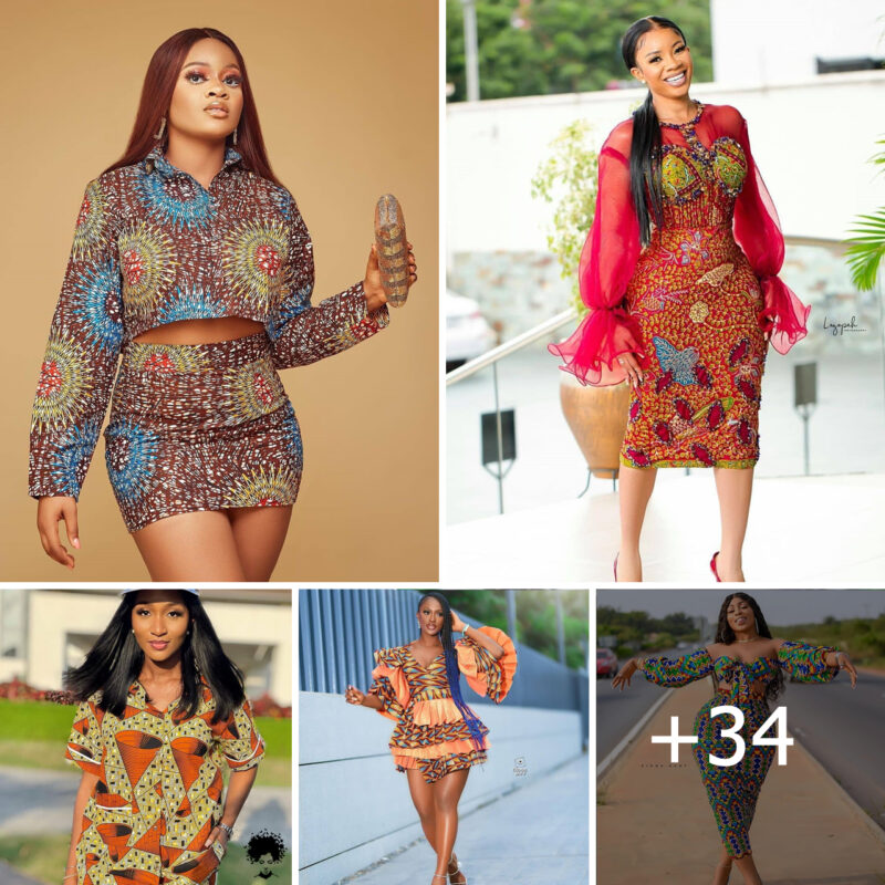 +34 PHOTOS:  Ankara Outfits for Women To Wear