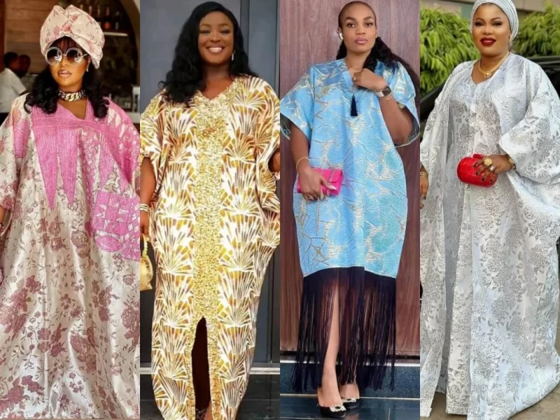 Best Damask Bubu Gown Styles for Ladies in 2024