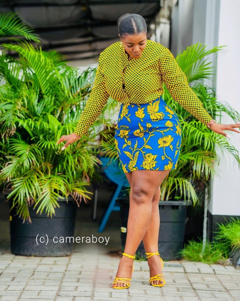 48 PHOTOS: Ankara Skirt And Blouse Styles You’ll Love
