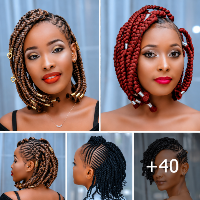 40 HAIRSTYLES: Beautiful Braided Styles for Ladies