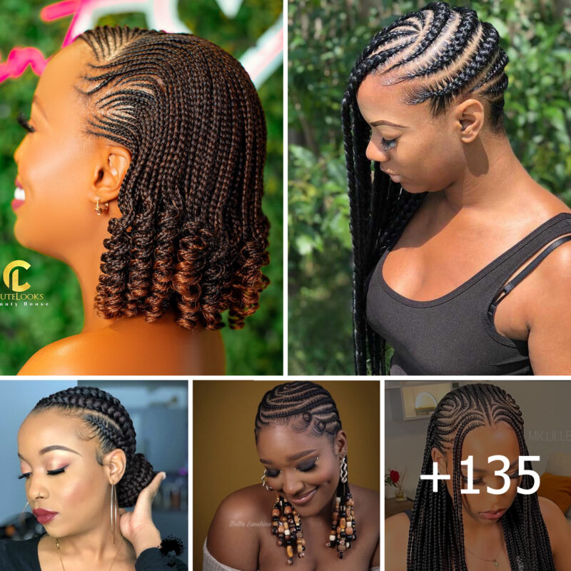 +135 PHOTOS: Knotless braids styles + Box braids hairstyles ‎