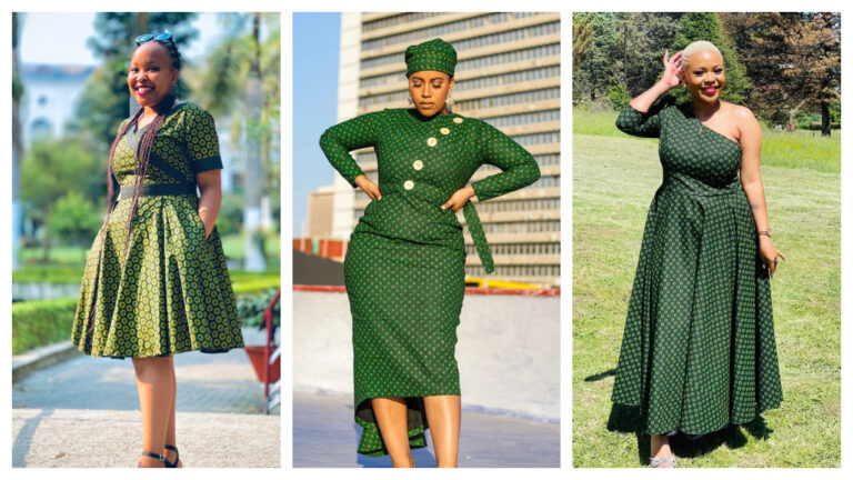 Unique Shweshwe Dresses For Wedding Party 2024