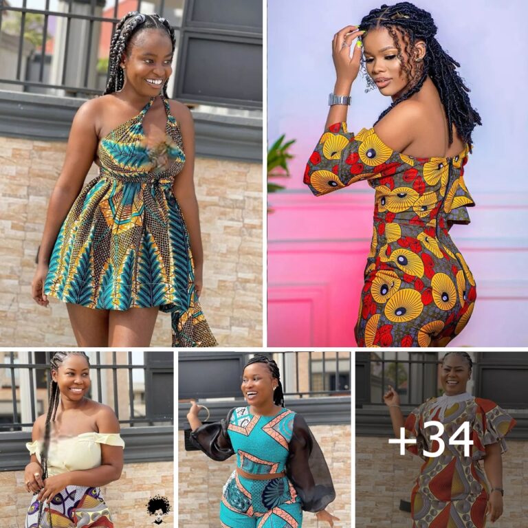 34 PHOTOS: Unique Ankara Gowns