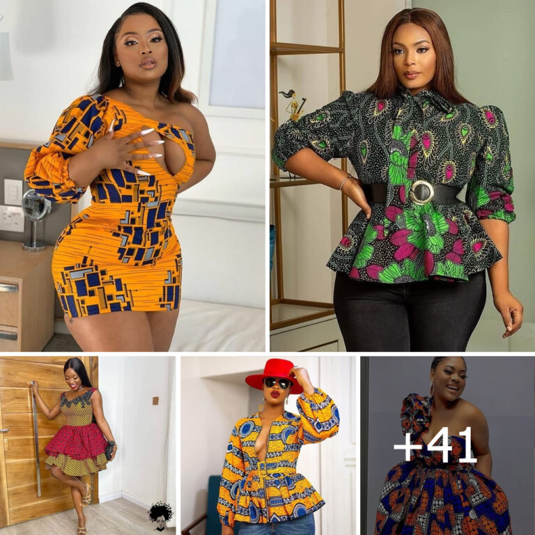 41 PHOTOS:  Ankara Styles For Stylish Ladies