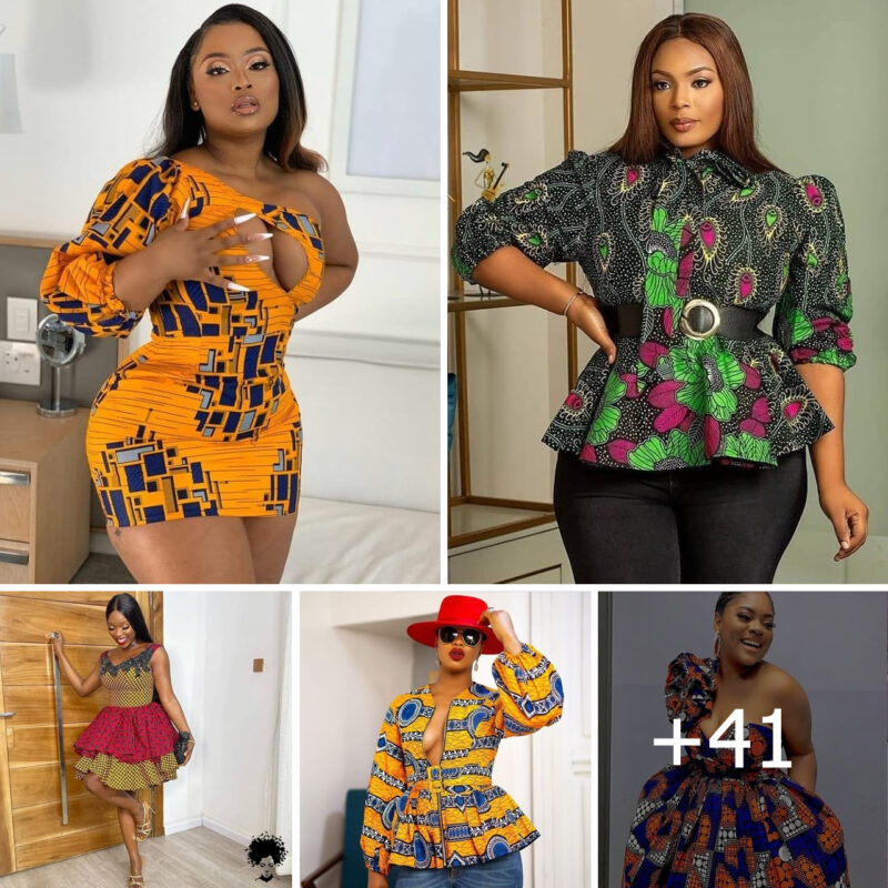 41 PHOTOS:  Ankara Styles For Stylish Ladies
