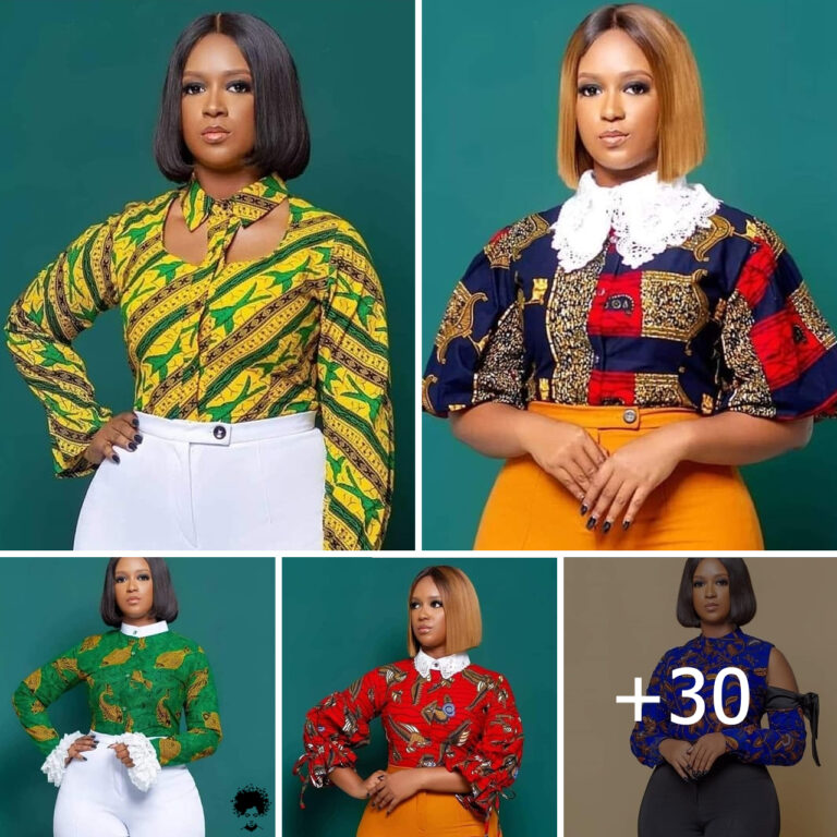 30 PHOTOS: Ankara Styles for Ladies Gown