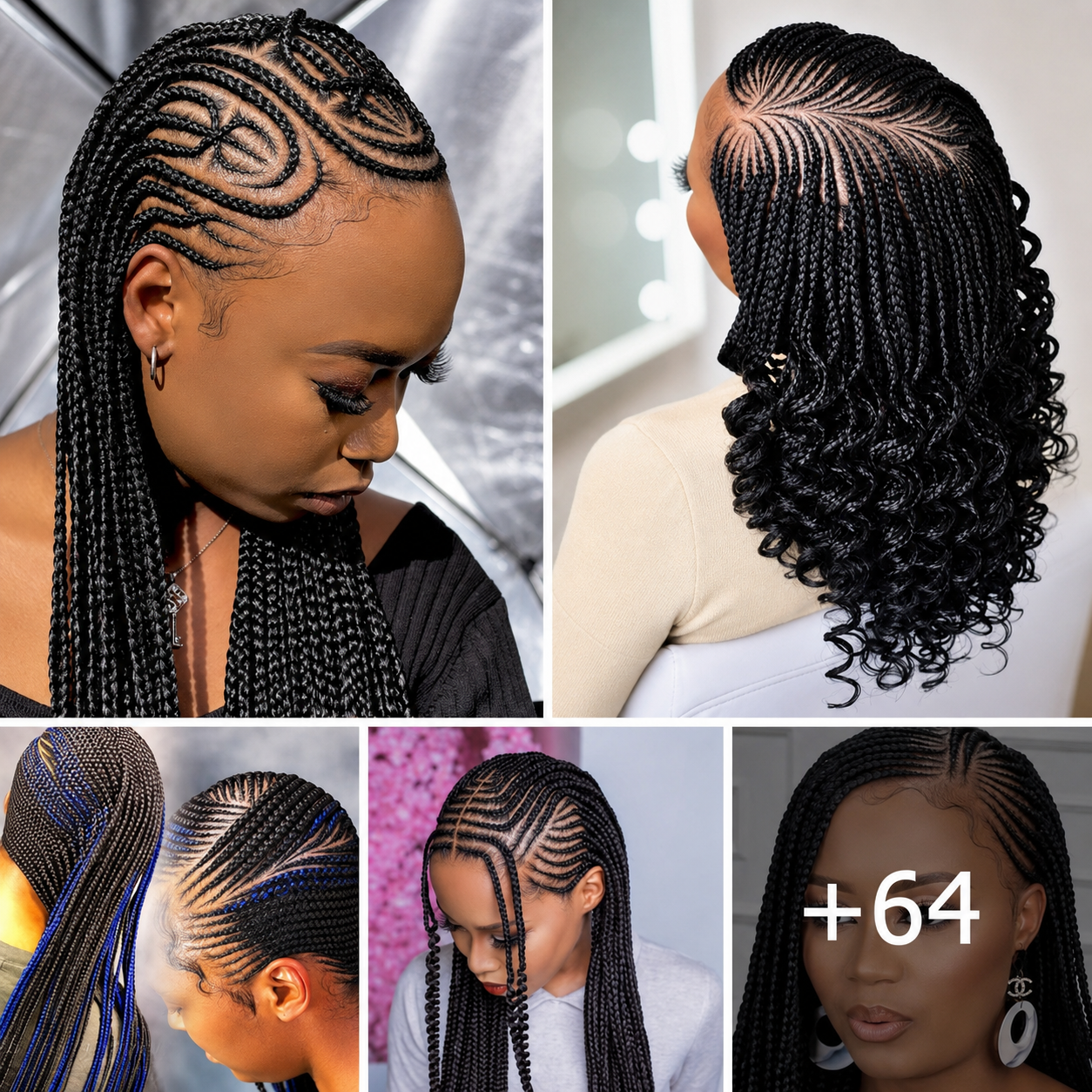 [GALLERY] – 64 Hottest Ghana Braids Hairstyle Ideas for 2026