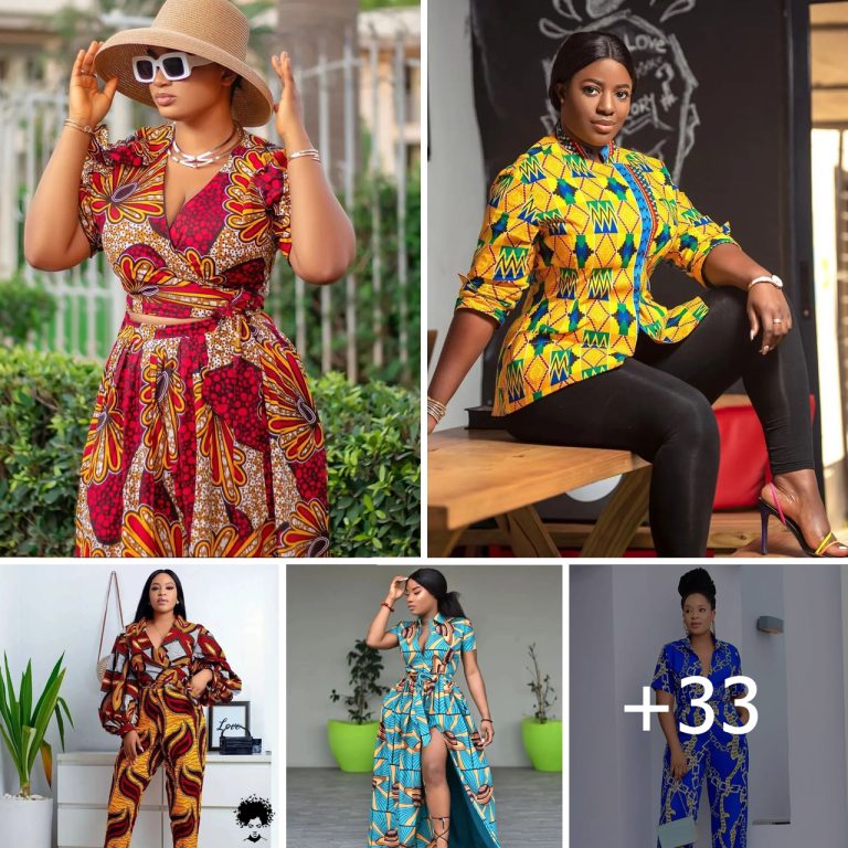 33 PHOTOS: Ankara Dress For African Queens