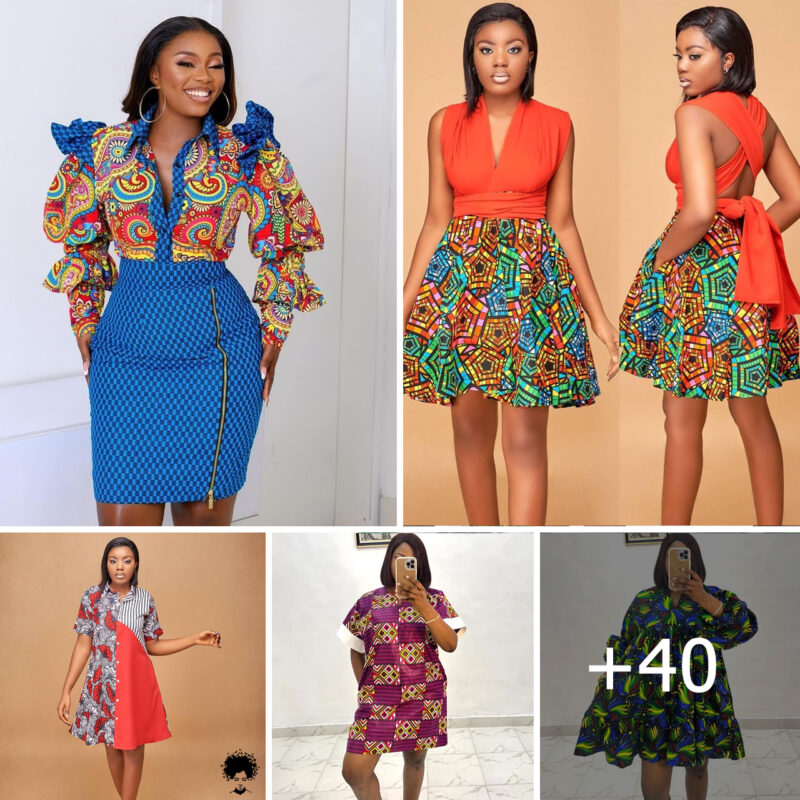 40 PHOTOS: Unique Ankara Dresses Idea For Ladies 2025