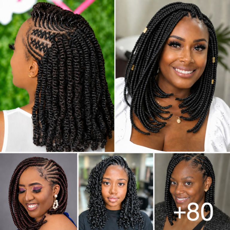 +80 PHOTOS: Short Braids Hairstyles For Ladies