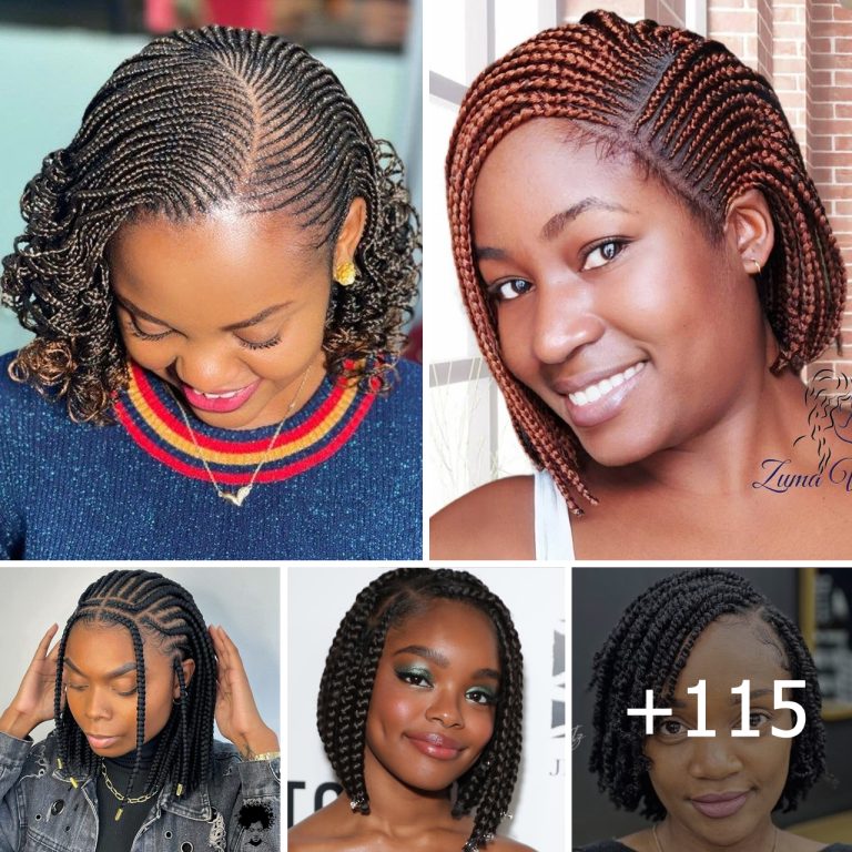 EXQUISITE SHORT BRAIDS STYLES