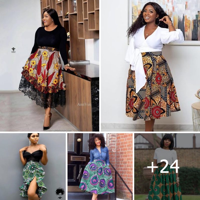 24 PHOTOS: Ankara skirt and top ideas