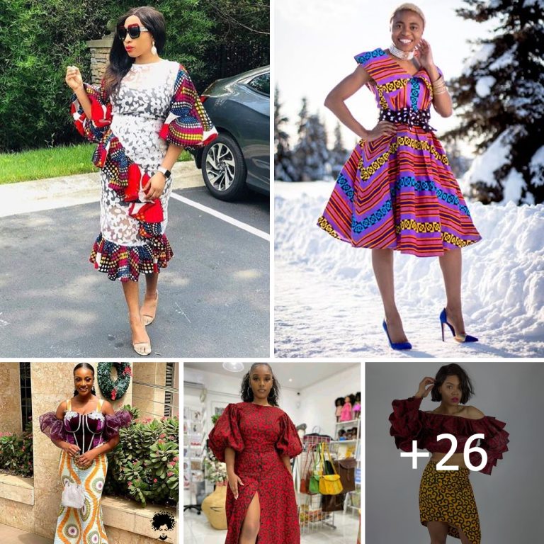 26 PHOTOS: Stylish African Ankara Dresses
