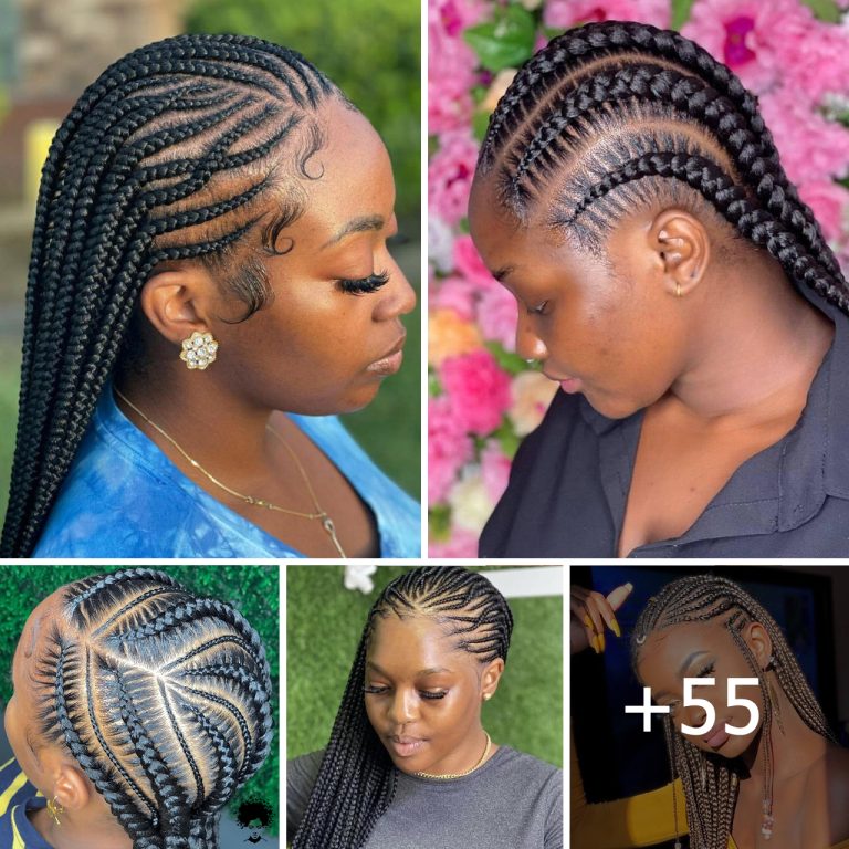 55 Eye-Catching Ghana Braids for Your Next Photoshoot