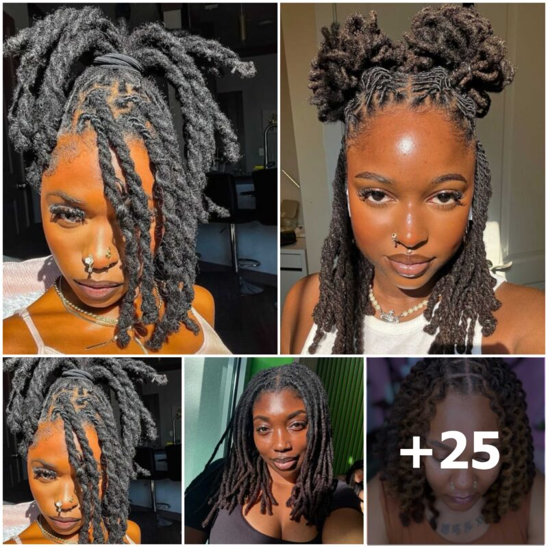 25 Hairstyles Over Locs Ideas for 2025