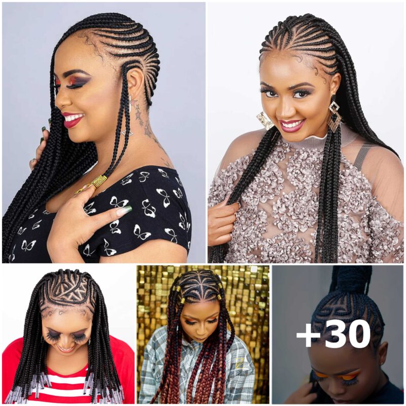 Beautiful Ghana Braids to Rock with Confidence This Season