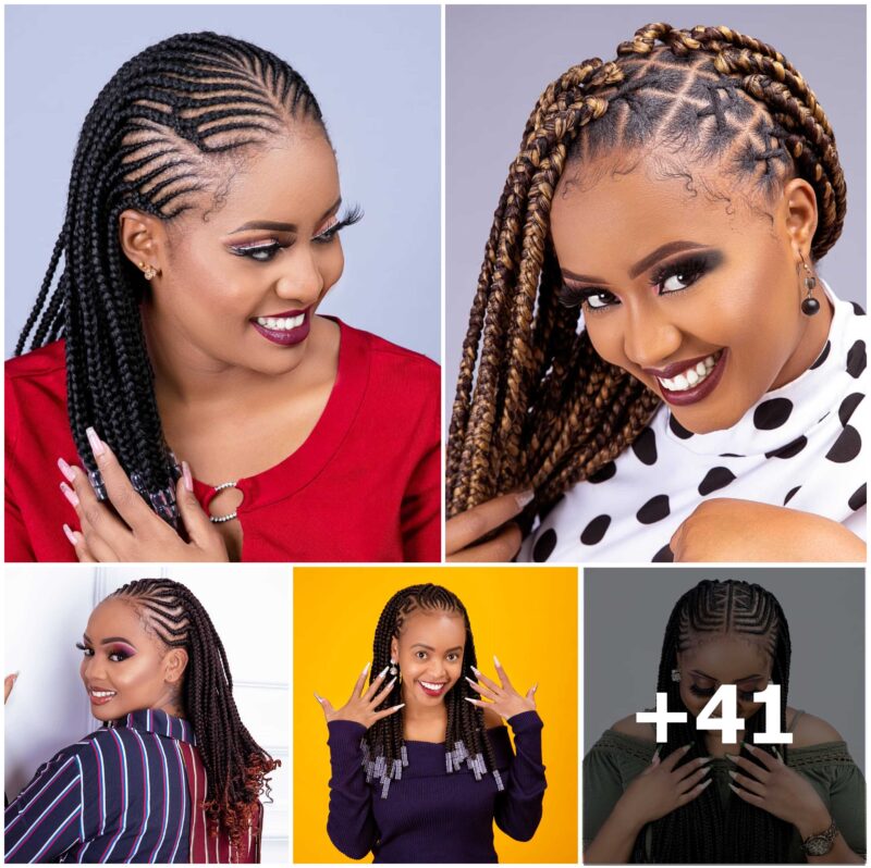 +41 PHOTOS: Professional cornrow hairstyles vibe ‎