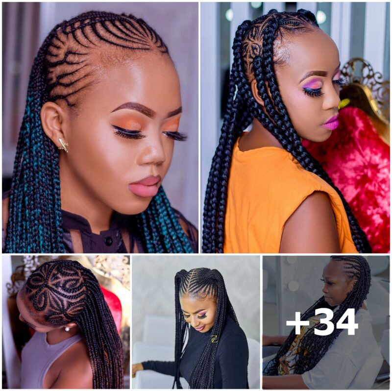 34 PHOTOS: Braids Cornrows Hairstyles Ideas ‎