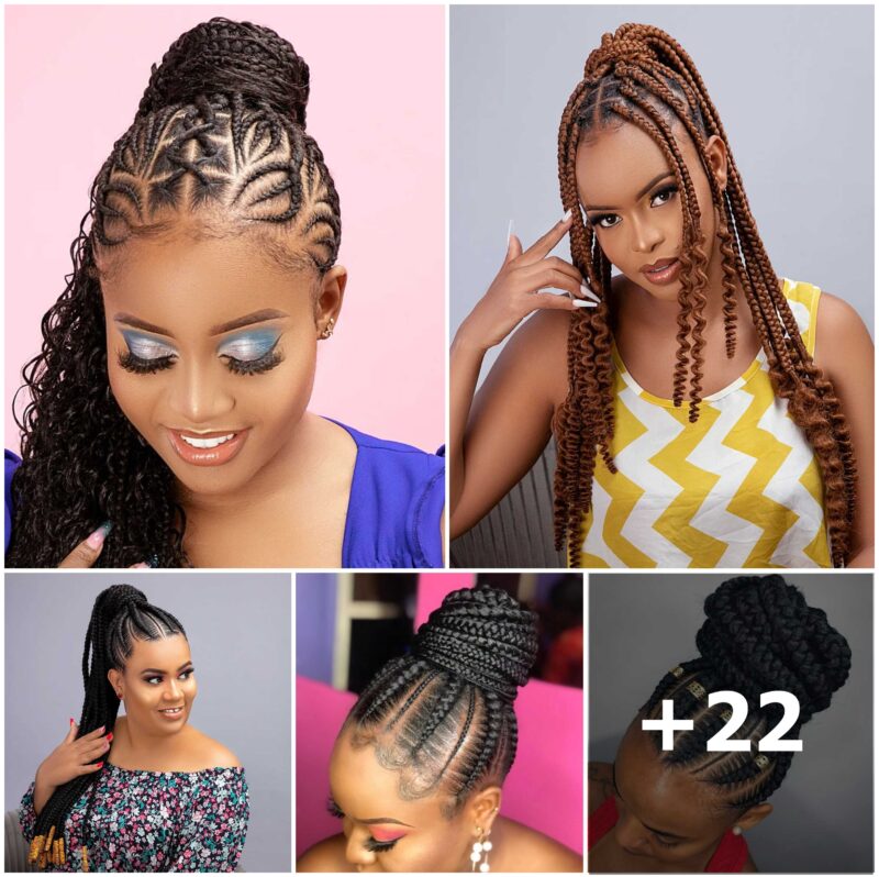 22 PHOTOS: Trendy Braided Ponytails For Ladies