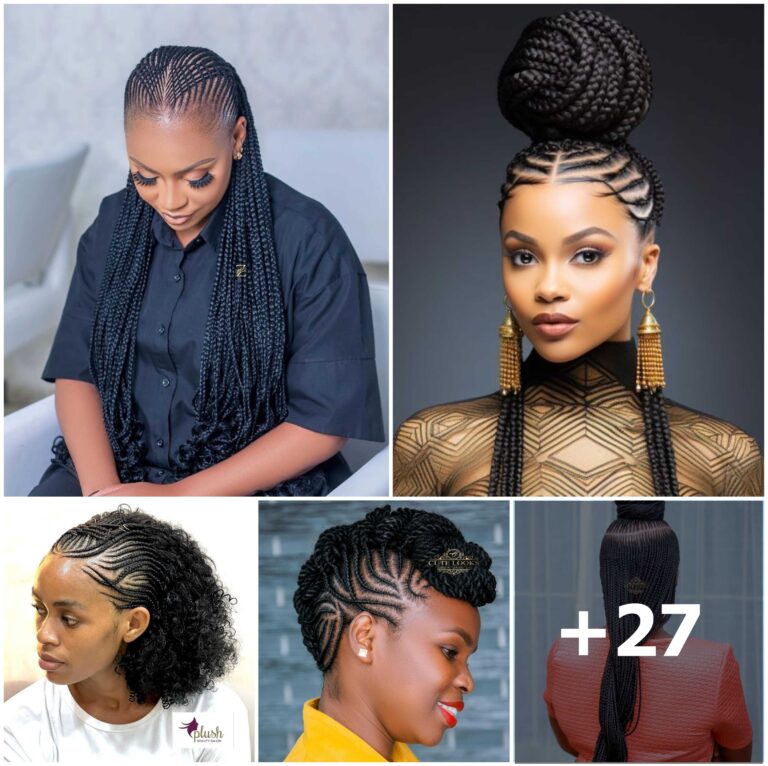 25 PHOTOS: Elegant Cornrow Braid Designs For Ladies