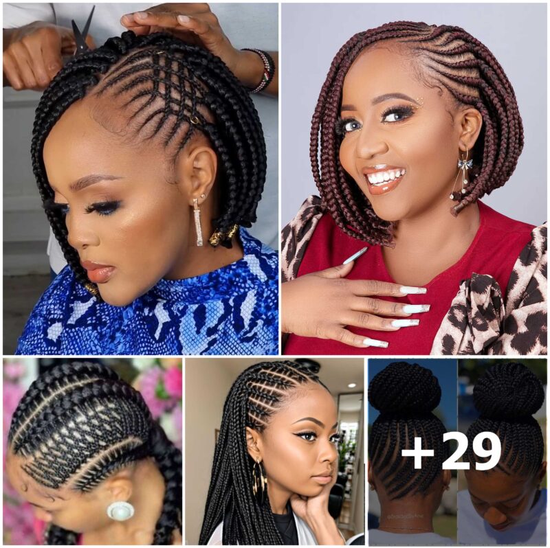 29 PHOTOS: Neat & Simple Knotless Braids Styles
