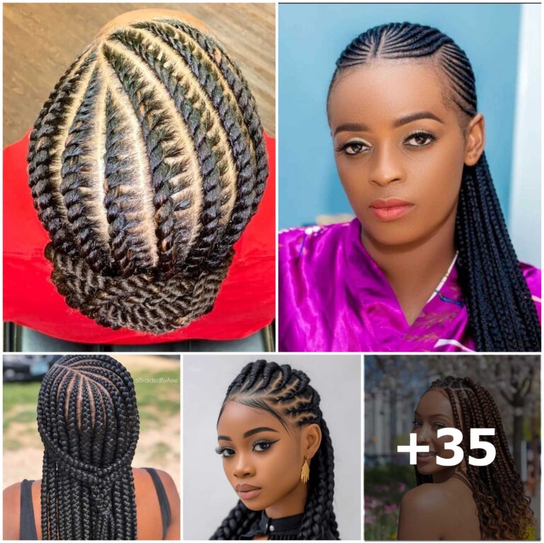 35 PHOTOS: Beautiful Cornrow Braids & Knotless Styles