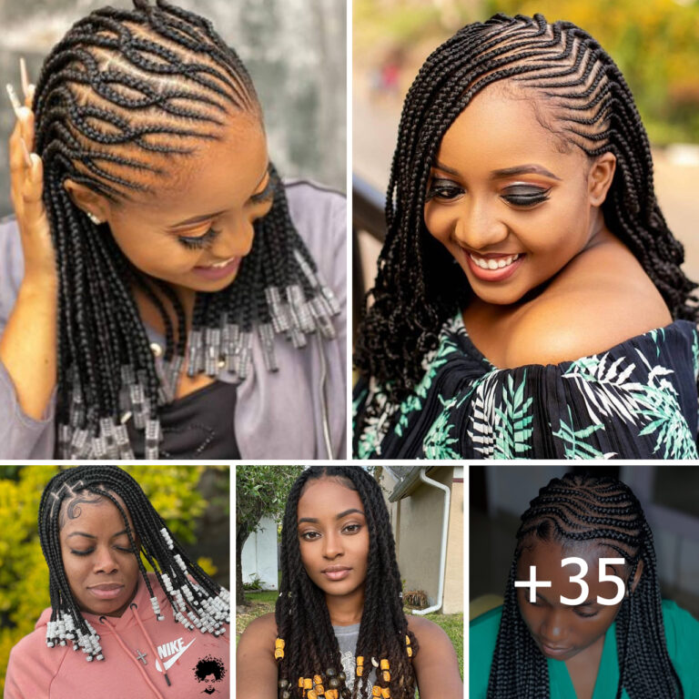 35 PHOTOS: Simple Knotless Braids For Stylish Women