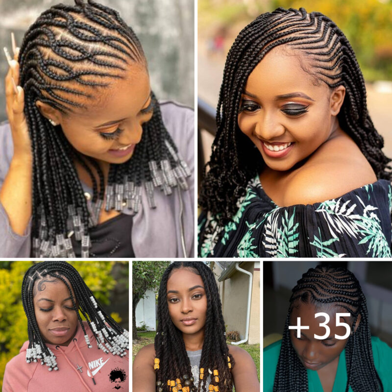 35 PHOTOS: Simple Knotless Braids For Stylish Women