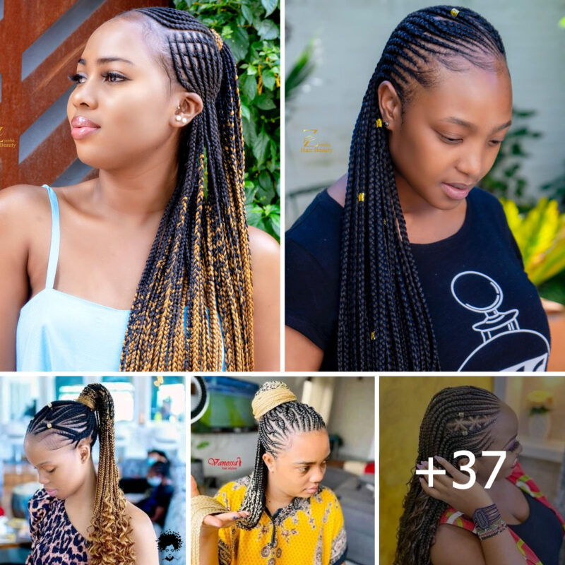 37 PHOTOS: Elegant Cornrow Hairstyles For Women