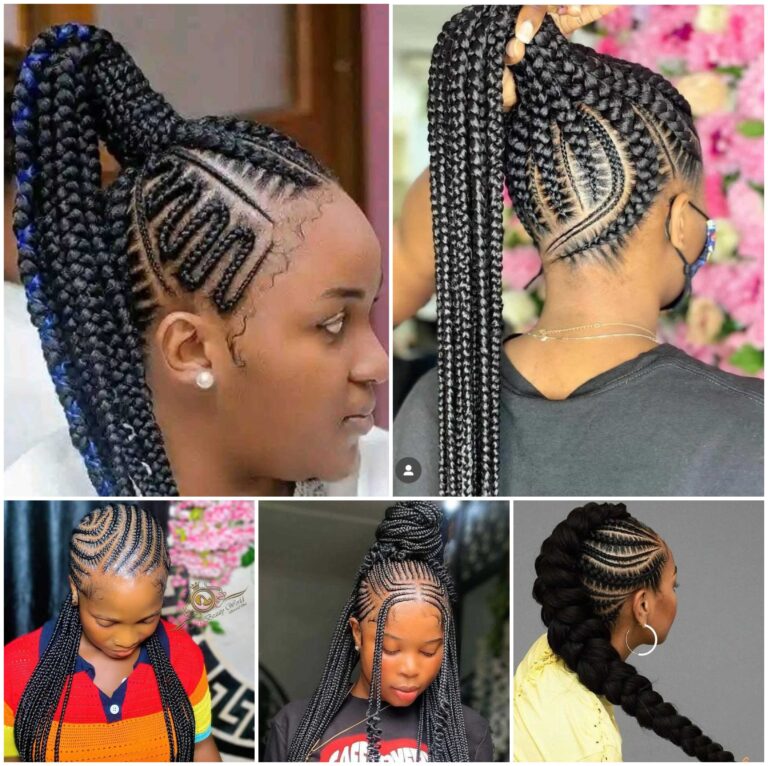 Beautifully Simple Cornrow Braids for a Classy Style