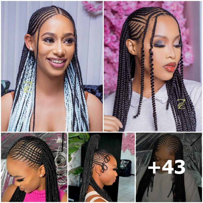43 PHOTOS: Elegant Cornrow & Knotless Braid Ideas ‎ ‎
