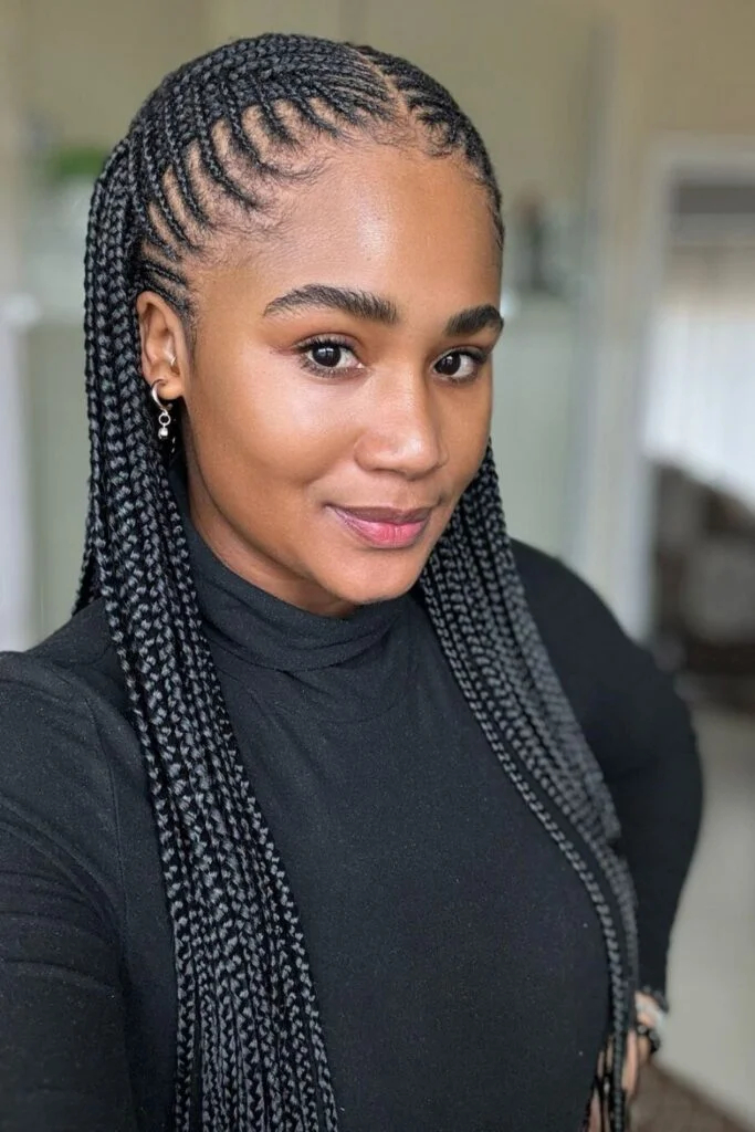 GALLERY-–-Stunning-All-Back-Cornrows-Hairstyles-for-2025-33 – Fashion ...