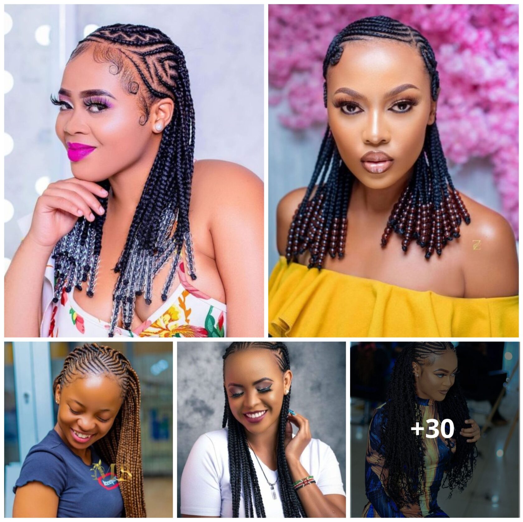 +30 PHOTOS: Stunning African braid styles for women ‎